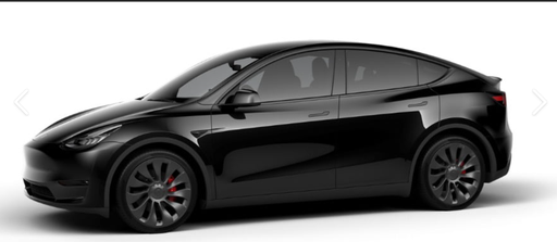 Tesla Model Y EV Sedan-black-monthly rental